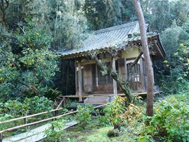 妙法寺の大覚殿。釈迦如来が祀られている。
